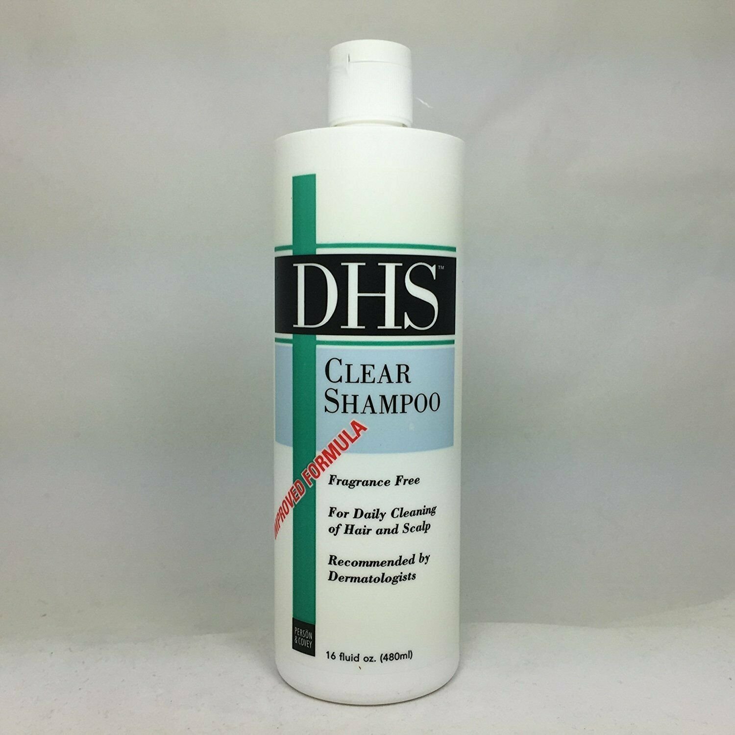 DHS Shampoo, Clear, 16oz (3pack)