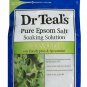 Dr Teal's Pure Epsom Salt Eucalyptus & Spearmint Soaking Solution, 3oz, 5 Pack