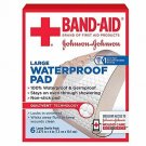 Band-Aid Waterproof Pads Large 2.875 in x 4 in - 6 ct, Bulk Pack of 3