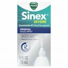 Vicks Sinex Severe Nasal Spray with Menthol 0.50 oz (Bulk Pack of 2)