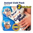 Medi Temp Instant Cold Pack Therapy Minor Injuries Treatment, 2 Counts, 4 Pack