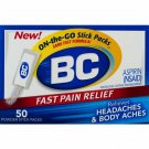 BC Pain Relief Powders, 50 Each (Bulk Pack of 6)