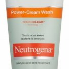 Neutrogena Acne Stress Control Oil-Free Power-Cream Wash 6 oz (Bulk Pack of 4)