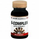 Windmill B-Complex Tablets With Vitamin C and Iron 100 Tablets (Bulk Pack of 4)