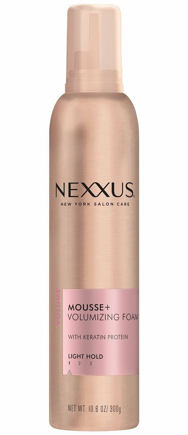 Nexxus Mousse Plus 10.6 Ounce Volumizing Foam Light Hold (313ml) (6 Pack) Bulk