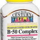 21st Century Complex B-50 Tablets Prolonged Release - 60 ct, Bulk Pack of 6