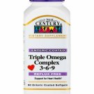 21st Century Triple Omega Complex 3-6-9 Enteric Coated Softgels, 90 ct, 2 Pack