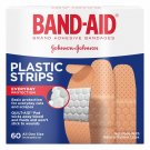 BAND-AID Adhesive Bandages Plastic Strips All One Size 60 Count (Bulk Pack of 25)
