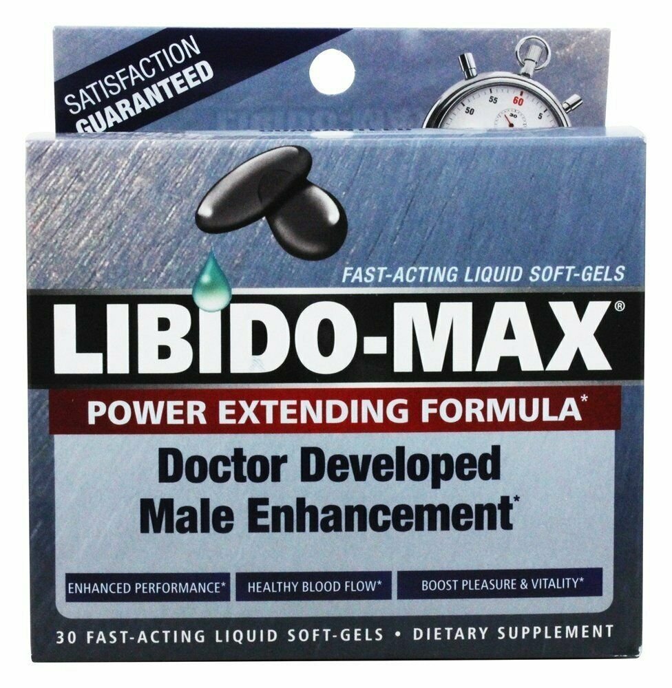 Libido Max Power Extending Formula Male Enhancement Fast Acting, 30 Ct, 6 Pack
