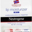 Neutrogena Lip Moisturizer SPF 15 0.15 oz (Bulk Pack of 6)