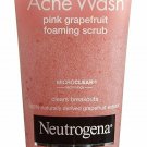 Neutrogena Oil-Free Acne Wash Scrub, Pink Grapefruit, Super Size, 6.7 Ounce...