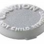 Centor Caution Snap Cap Closures, Not Child-Resistant, 100 Closures (Bulk Pack of 2)