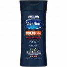 Vaseline Men Deep Healing Moisture Body Lotion Extra Strength, 10 oz, 3 Pack
