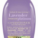 Ogx Conditioner Lavender Platinum Tone Reviving 13 Ounce (385ml) (6 Pack) Bulk
