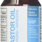 Humco Castor Oil, Tasteless - 2 oz, Bulk Pack of 4