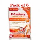 Plackers Orthopick Flosser for Braces, 36 Count (Bulk Pack of 6)