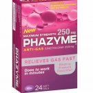 Phazyme Maximum Strength 250 mg Softgels, 24 ea (Bulk Pack of 3)