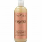Shea Moisture Coconut & Hibiscus 2-In-1 Foaming Milk & Body Wash, 16 oz, 12 Pack