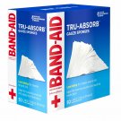 Band Aid Tru-Absorb Gauze Sponges Large 4 in x 4 in First Aid 50 Count, 6 Pack