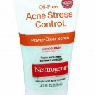 Neutrogena Acne Stress Control Power Clear Scrub 4.2 oz. (Bulk Pack of 6)