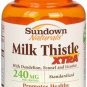 Sundown Naturals Milk Thistle XTRA 240 MG 60 Caps, For Liver Support (PACK OF 3)
