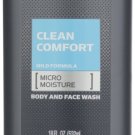 DOVE MENS BODY WASH CLEAN CMFT 18 OZ