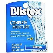 Blistex Complete Moisture Lip Protectant/Sunscreen SPF 15 0.15 oz (Bulk Pack of 6)