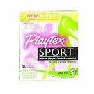Playtex Sport Tampons Plastic Applicators Unscented Super Plus Absorbency -...