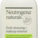 Neutrogena Naturals Fresh Cleansing Plus Makeup Remover - 6 Oz (Bulk Pack of 3)