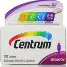 Centrum Women Multivitamin/Multimineral Supplement 120 Tablets (Bulk Pack of 3)