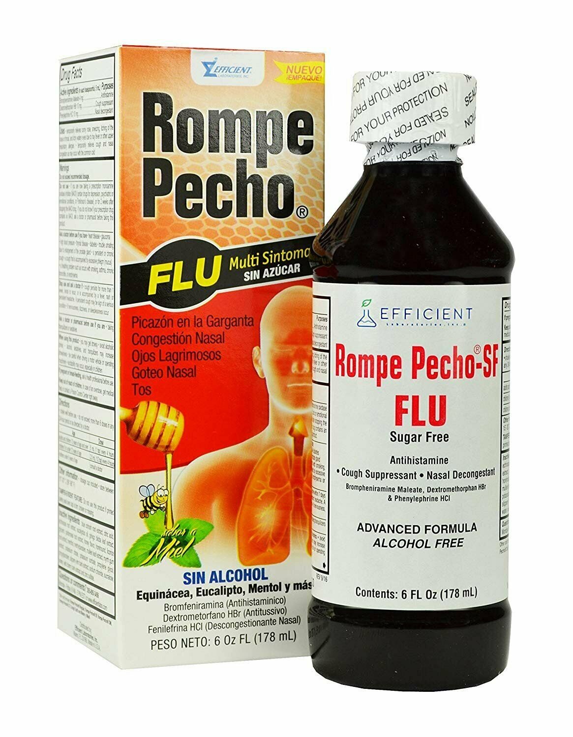 ROMPE PECHO FLU SF 6OZ