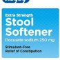 Rugby Extra Stength Stool Softener Docusate Sodium 250mg Soft Gels, 100, 3 Pack