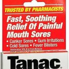 Tanac No Sting Liquid Fast Soothing Mouth Sores Relief 0.45 fl oz