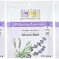 Aura Cacia Aromatherapy Mineral Bath Relaxing Lavender Salt, 2.5 Ounce, 3 Pack