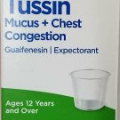 Leader Adult Tussin Mucus + Chest Congestion Guaifenesin Expectorant 4oz, 6 Pack