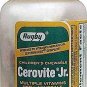CEROVITE JR Chewable Tablets, 60 Count Per Bottle (2 Bottles)