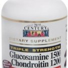 21st Century Glucosamine 1500 Chondroitin 1200 Liquid Triple Strength 16 oz...