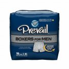Prevail Maximum Absorbency Incontinence Boxers for Men, Large/Extra Large,...