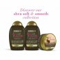 OGX Frizz-Defy/Moisture + Shea Soft & Smooth Conditioner 13 Ounce, Bulk Pack of 1
