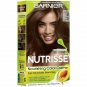 Garnier Nutrisse Nourishing Color Creme Cool Tea, 51 Medium Ash Brown, Bulk Pack of 4