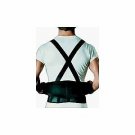 Sport‑Aid 9" Black Back Support with suspenders X-Large Hips 40-55"