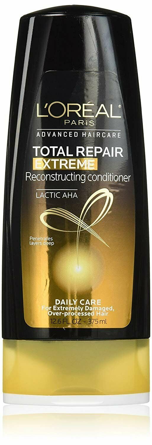 L'Oreal Total Repair Extreme Conditioner Penetrates Hair Fibres, 385mL, 1 Pack
