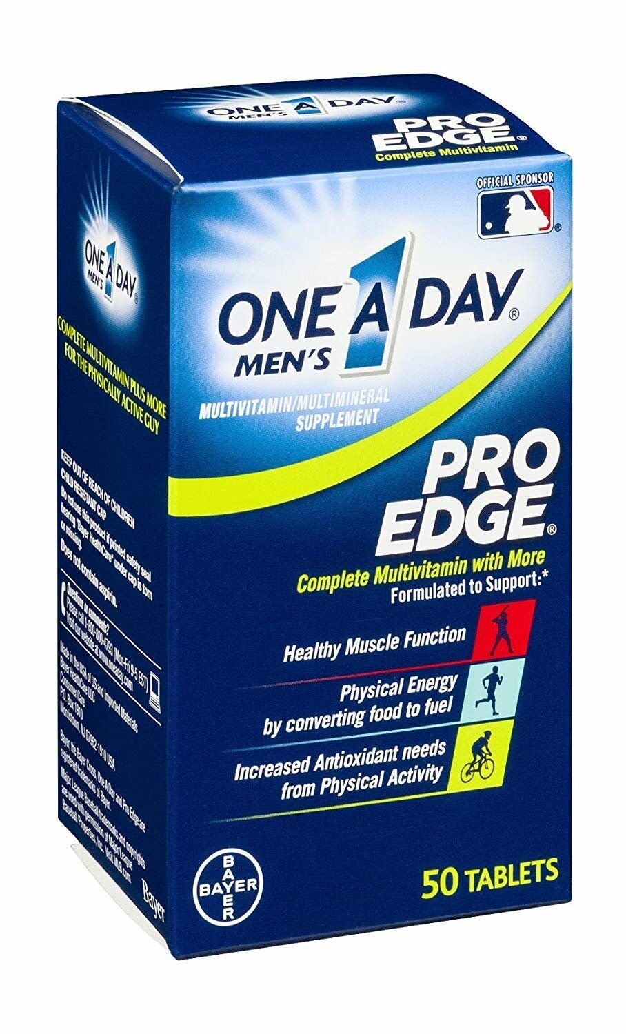 One A Day Mens Proedge Size 50ct