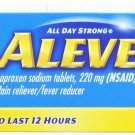 Aleve Caplets with Naproxen Sodium, 220mg (NSAID) Pain Reliever/Fever...