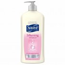Suave Skin Solutions Silkening Moisture Body Lotion with Baby Oil 18 oz, 4 Pack
