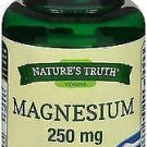 Nature's Truth Magnesium 250 mg Dietary Supplement - 100 Coated Caplets, Pack...