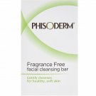 pHisoderm Facial Skin Cleansing Bar, Fragrance Free 2pack [2 x 3.3oz bars]...