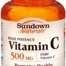 Sundown Vitamin C 500 mg Tablets 100 Tablets (Bulk Pack of 10)