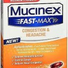 Mucinex Fast-Max Severe Cold & Sinus Liquid Gels - 16 ct, Bulk Pack of 3