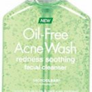 Neutrogena Oil-Free Acne Wash Redness Soothing Facial Cleanser 6 oz (Bulk Pack of 4)